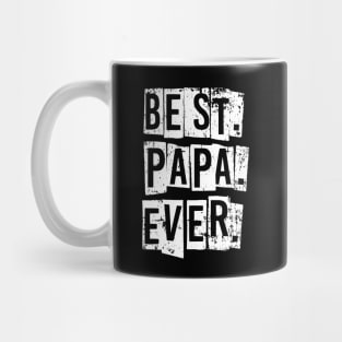 Best Papa Ever - Cute Father's Day Gift Idea for Dad Stepdad Mug